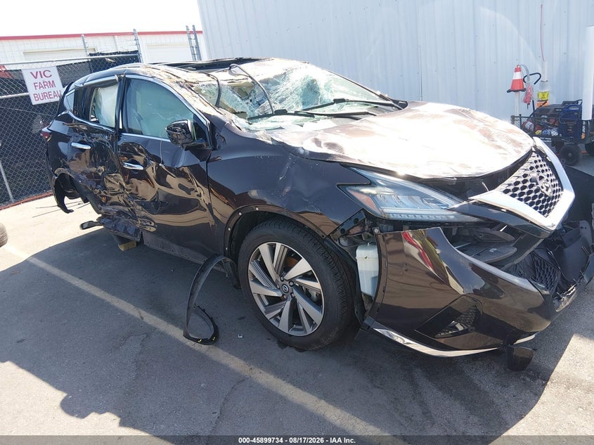 2021 NISSAN MURANO SL FWD | 5N1AZ2CJ3MC116934 | UPCARS