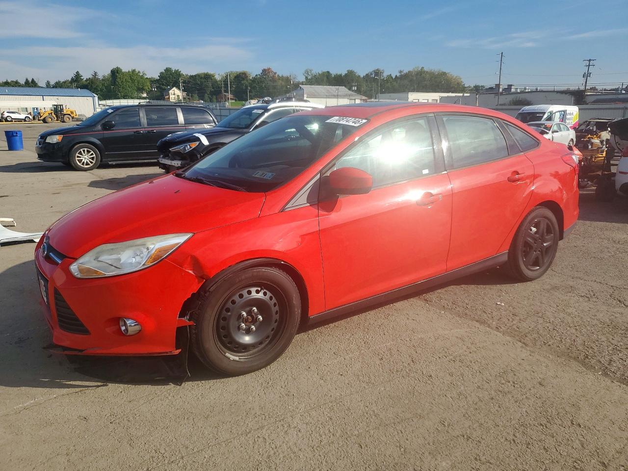 2012 FORD FOCU SE | 1FAHP3F21CL276236 | UPCARS