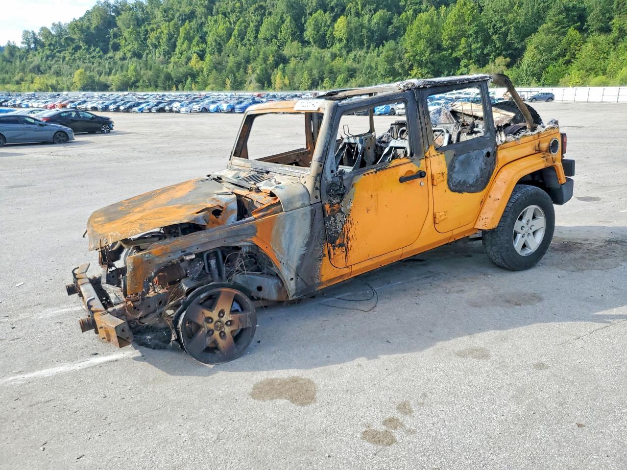2012 JEEP WRANGLER SAHARA | 1C4BJWEG7CL124848 | UPCARS