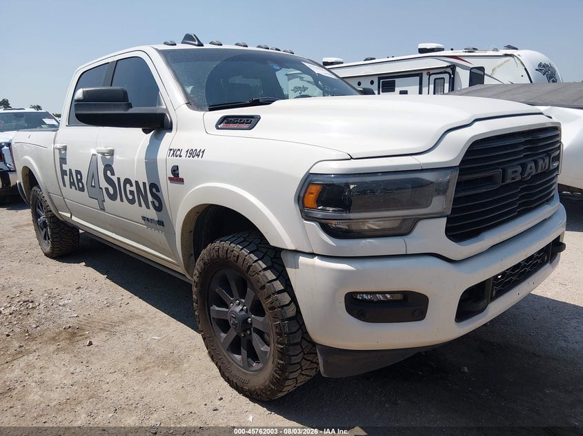 2021 RAM 2500 LARAMIE  4X4 6'4 BOX | 3C6UR5FL2MG553408 | UPCARS