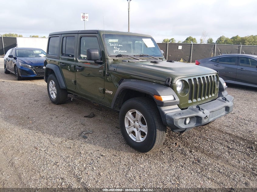 2020 JEEP WRANGLER UNLIMITED SPORT S 4X4 | 1C4HJXDG5LW310677 | UPCARS