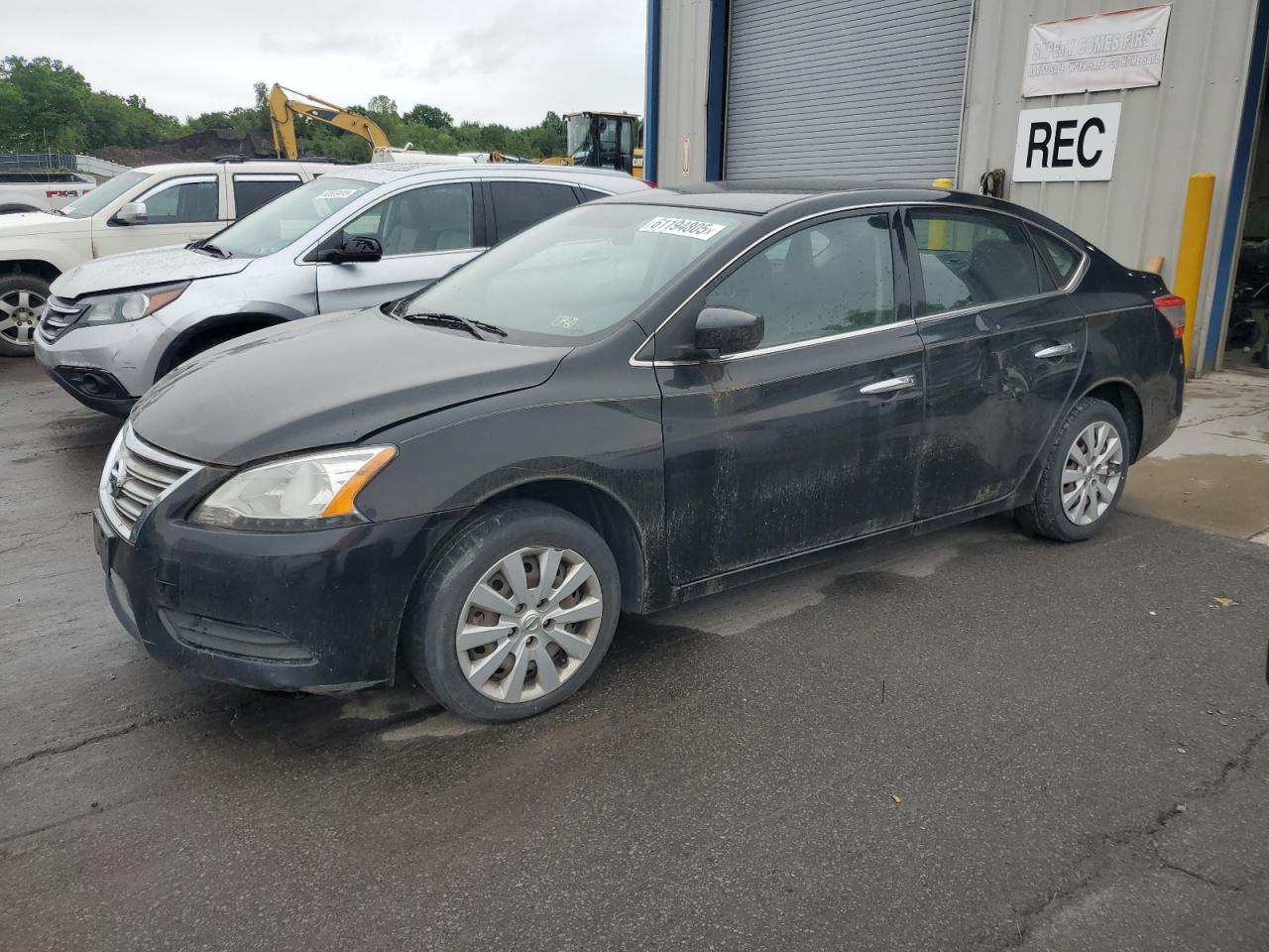 2014 NISSAN SENTRA | 3N1AB7AP1EL696240 | UPCARS