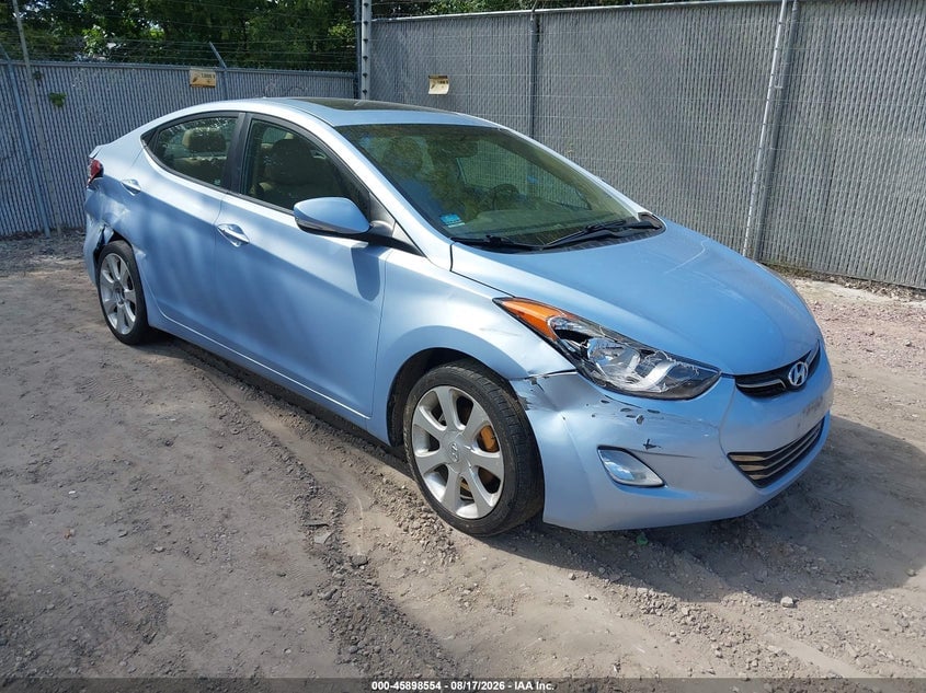 2012 HYUNDAI ELANTRA LIMITED (ULSAN PLANT) | KMHDH4AE7CU441001 | UPCARS