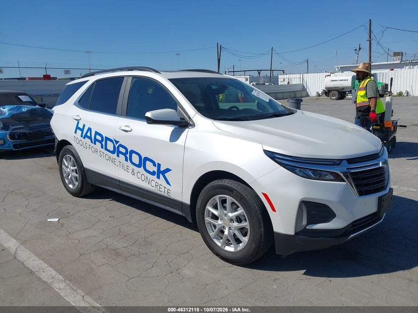 2023 CHEVROLET EQUINOX FWD LT | 3GNAXKEG2PL270787 | UPCARS
