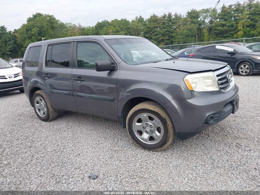 2014 HONDA PILOT LX | 5FNYF4H22EB032911 | UPCARS