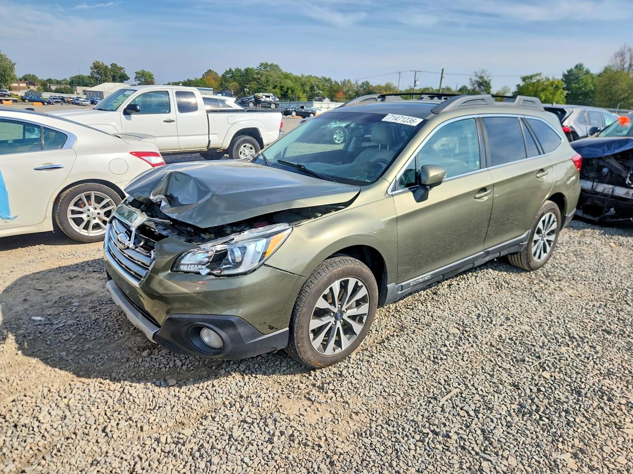 2017 SUBARU OUTBACK 3.6R LIMITED | 4S4BSEKC3H3378603 | UPCARS