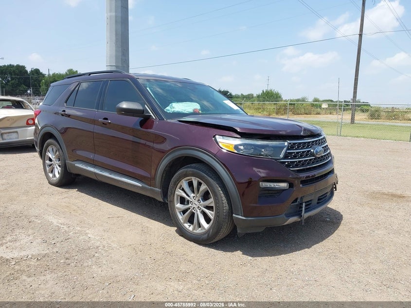 2022 FORD EXPLORER XLT | 1FMSK7DH3NGC50936 | UPCARS