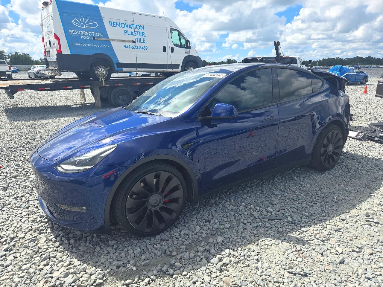 2022 TESLA MODEL Y | 7SAYGDEF3NF531062 | UPCARS