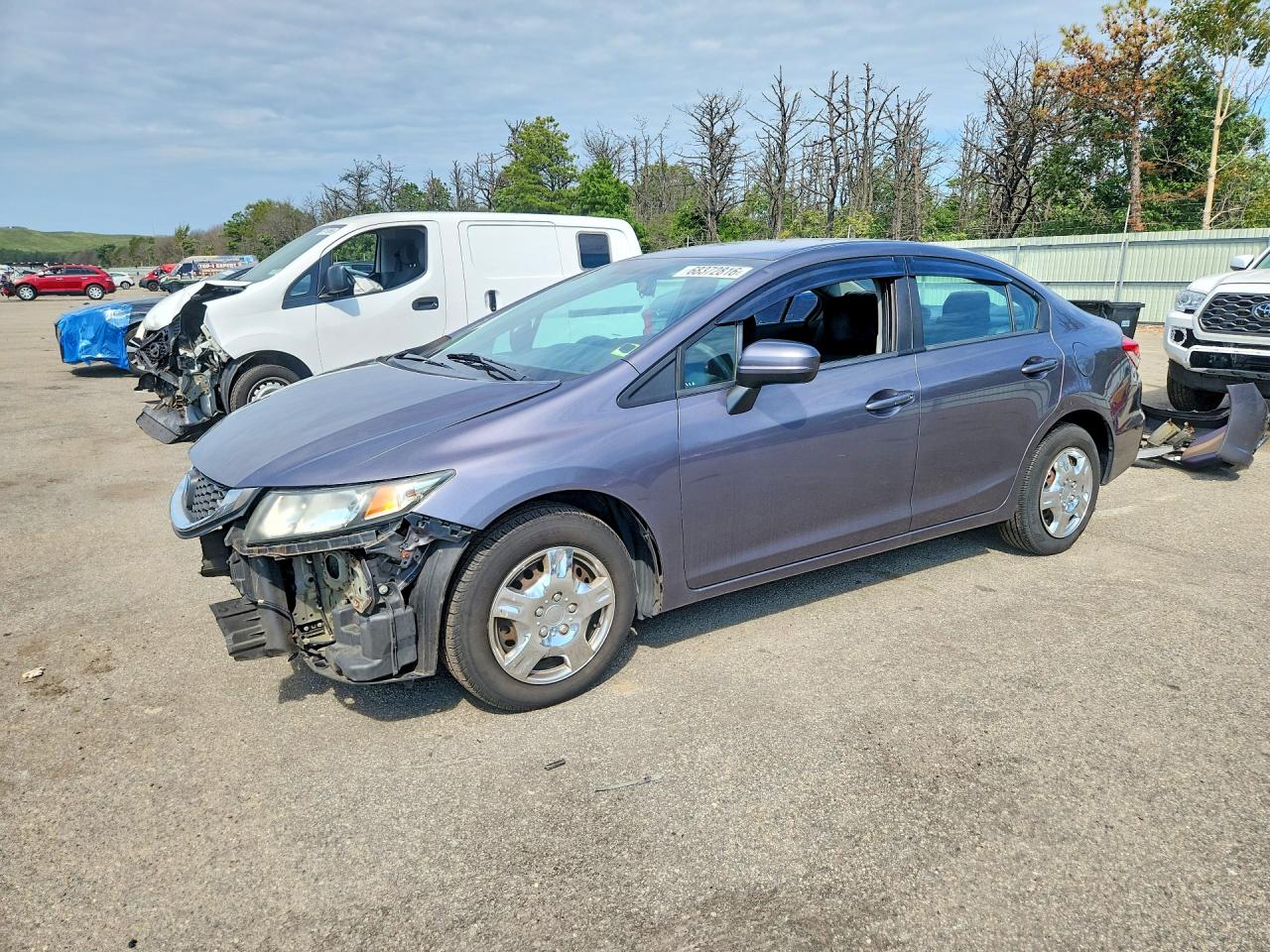 2014 HONDA CIVIC LX | 19XFB2F57EE219863 | UPCARS