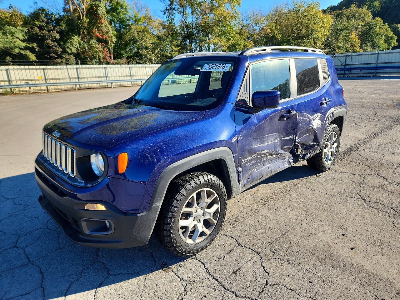 2017 JEEP RENEGADE LATITUDE | ZACCJBBB2HPG02344 | UPCARS