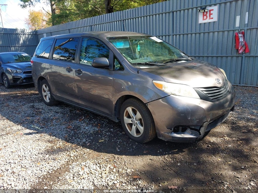 2011 TOYOTA SIENNA BASE V6 | 5TDZK3DC3BS095564 | UPCARS