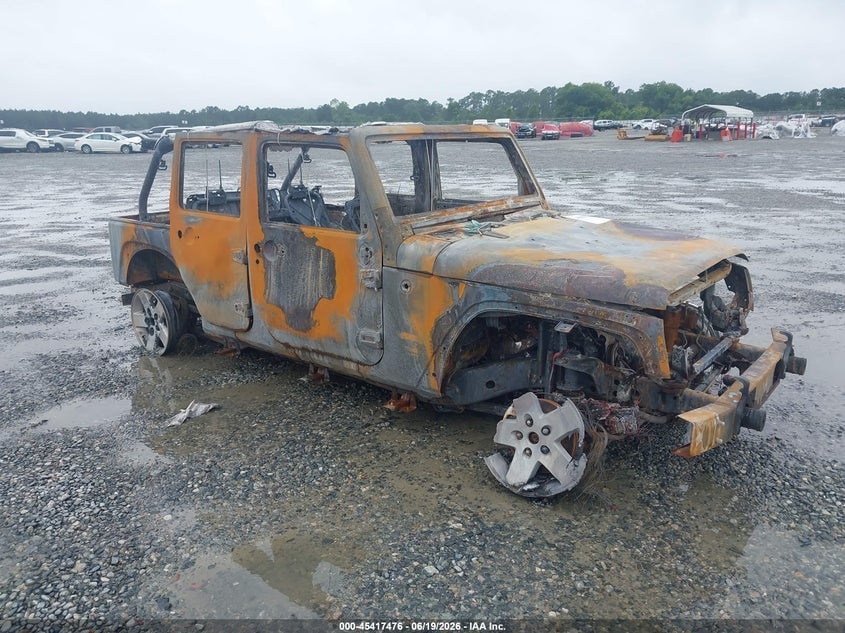 2014 JEEP WRANGLER UNLIMITED SPORT | 1C4BJWDG2EL156031 | UPCARS