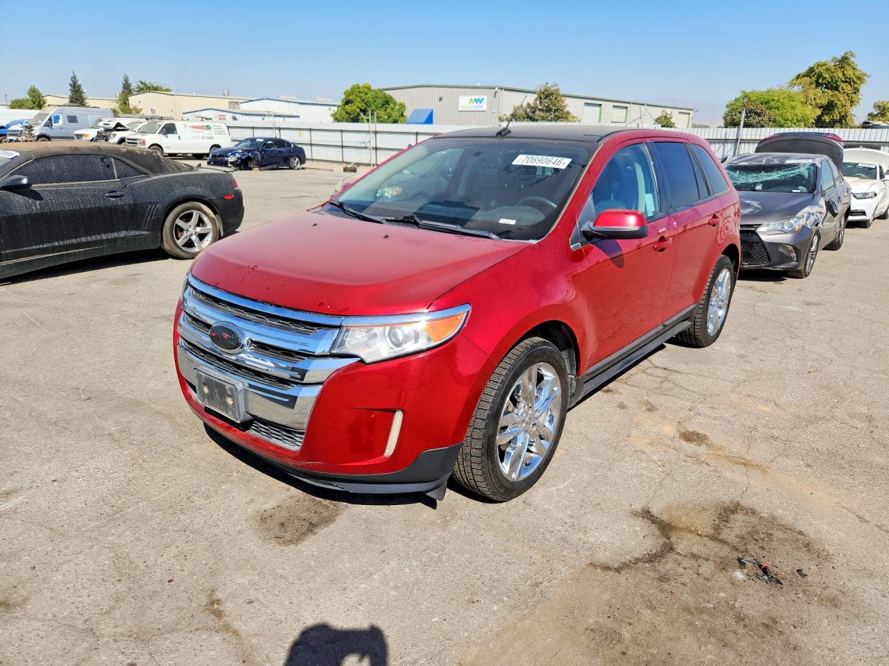 2012 FORD EDGE SEL | 2FMDK3J97CBA92815 | UPCARS