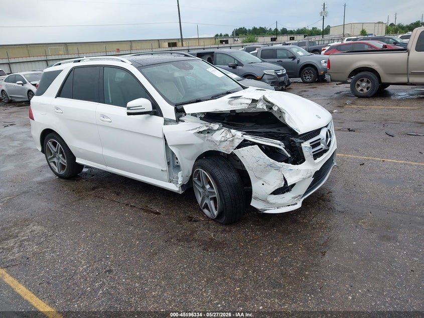 2016 MERCEDES-BENZ GLE 400 4MATIC | 4JGDA5GB8GA627287 | UPCARS