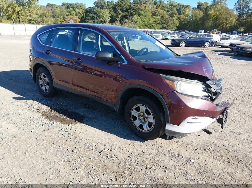 2013 HONDA CR-V LX | 5J6RM4H37DL025770 | UPCARS