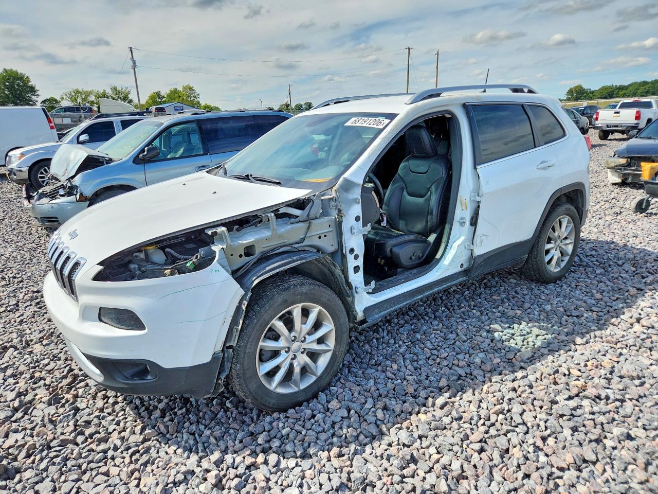 2016 JEEP CHEROKEE LIMITED | 1C4PJMDS7GW326674 | UPCARS