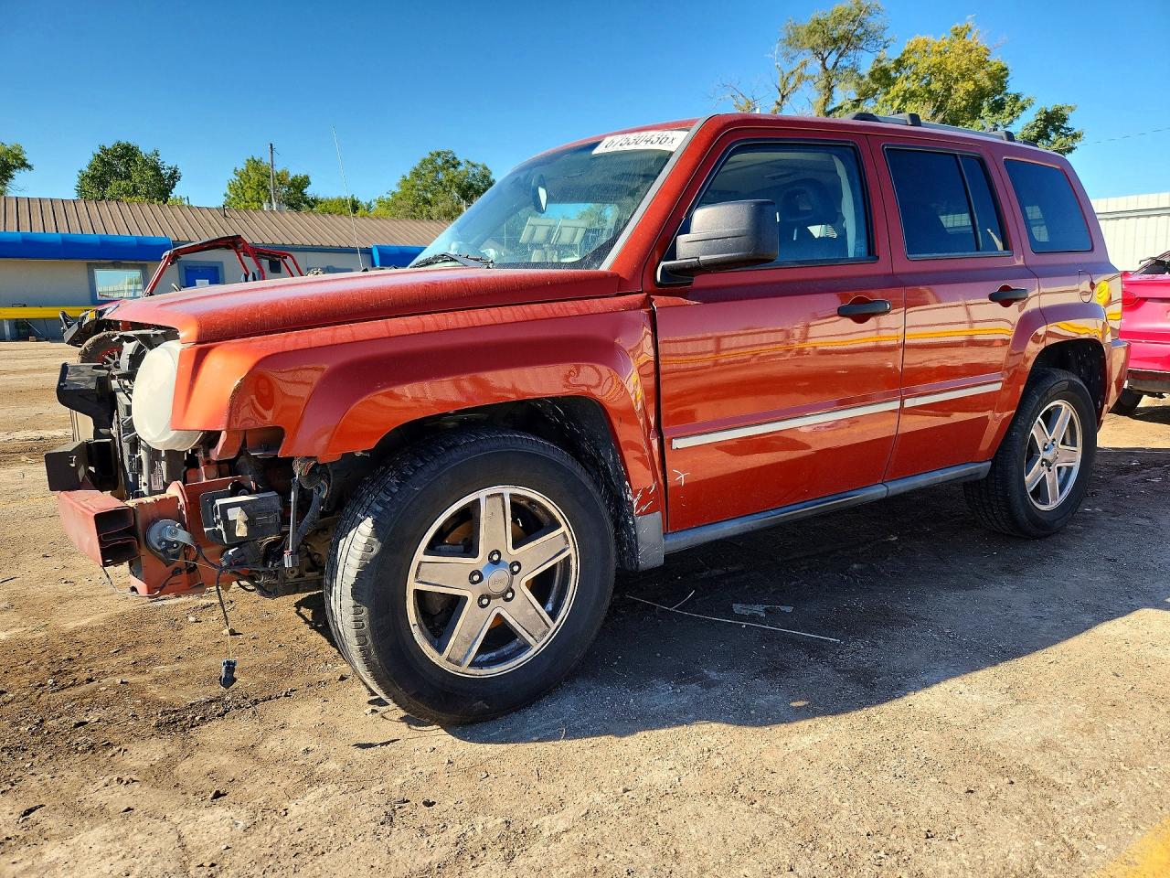 2008 JEEP PATRIOT LIMITED | 1J8FF48W88D549323 | UPCARS