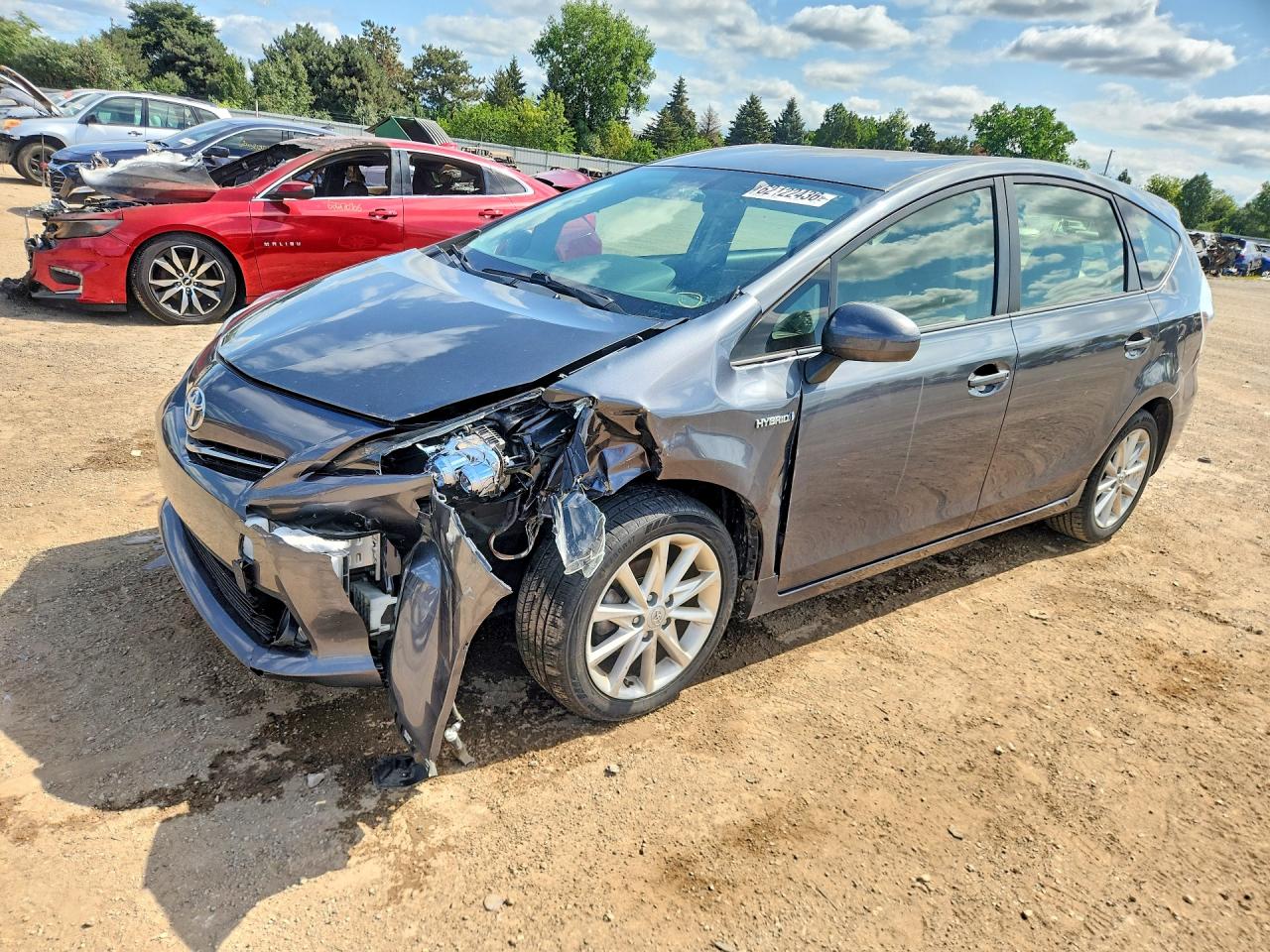 2013 TOYOTA PRIUS FIVE | JTDZN3EU7D3284804 | UPCARS