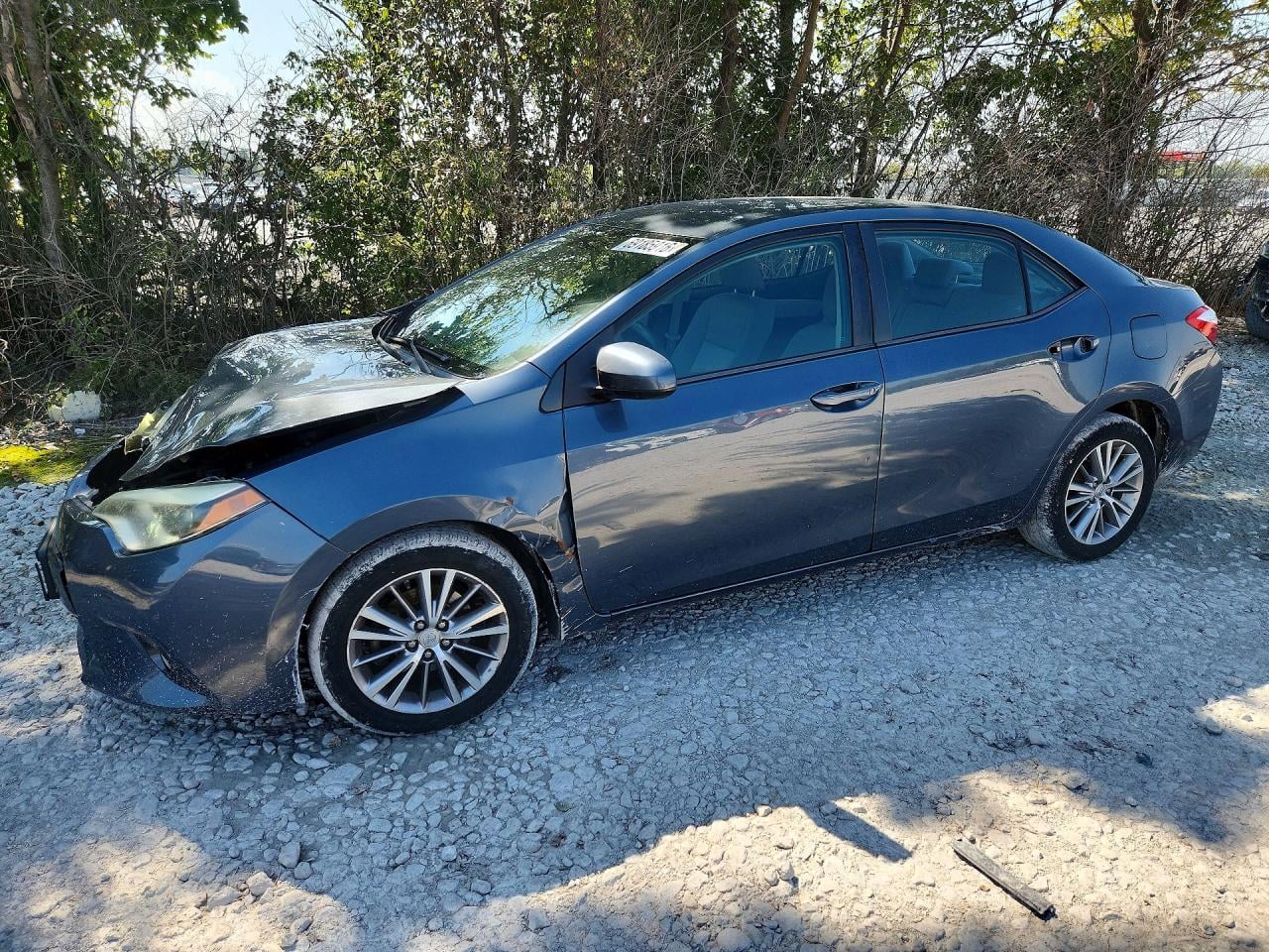 2015 TOYOTA COROLLA LE PLUS | 2T1BURHE5FC267277 | UPCARS