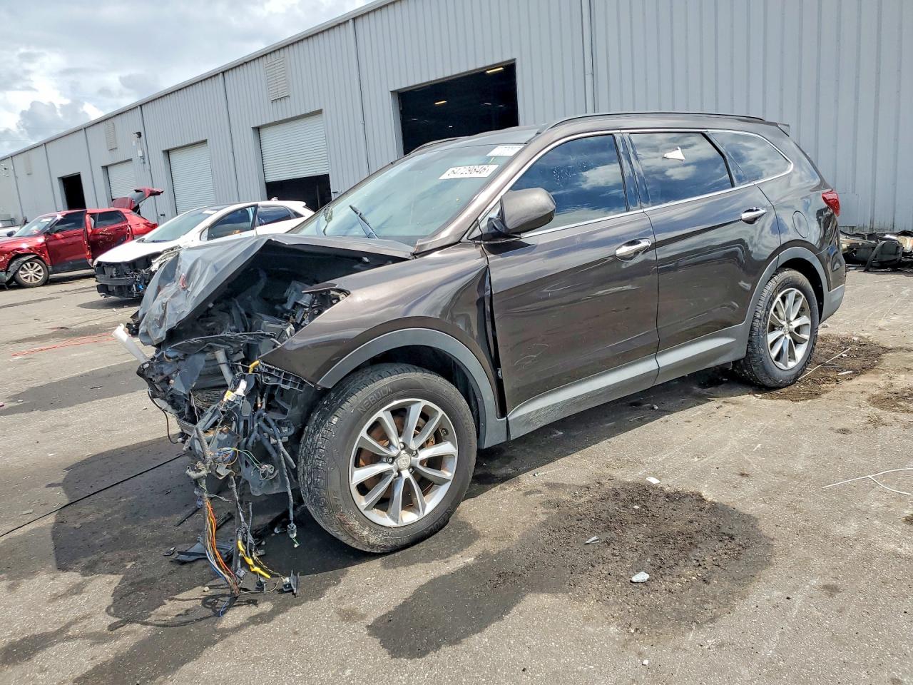 2018 HYUNDAI SANTA FE SE | KM8SM4HF5JU260137 | UPCARS