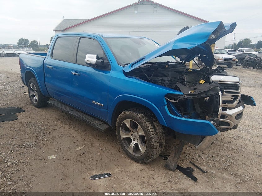 2022 RAM 1500 LARAMIE  4X4 5'7 BOX | 1C6SRFJT7NN227004 | UPCARS