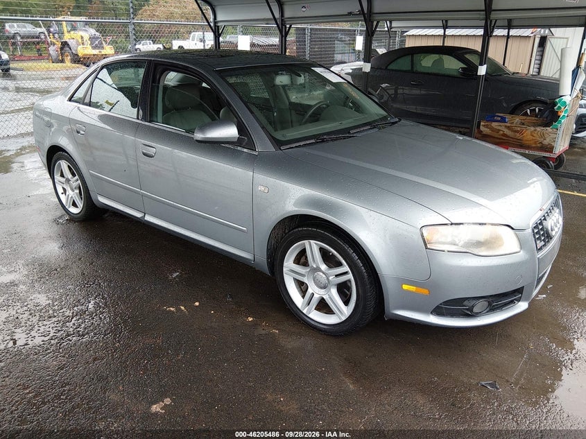 2008 AUDI A4 2.0T | WAUDF78E38A121990 | UPCARS