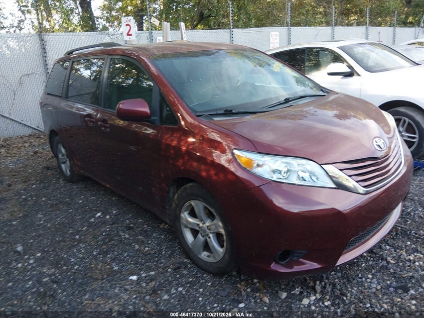 2017 TOYOTA SIENNA LE 8 PASSENGER | 5TDKZ3DC2HS792133 | UPCARS