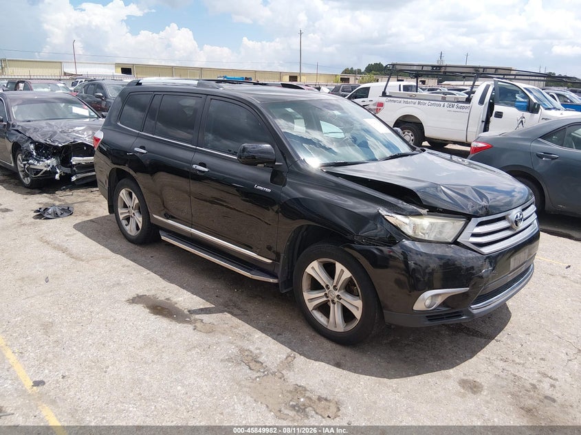 2013 TOYOTA HIGHLANDER LIMITED V6 | 5TDYK3EH6DS112253 | UPCARS