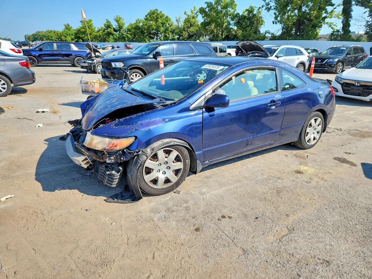 2006 HONDA CIVIC LX | 2HGFG12676H582942 | UPCARS