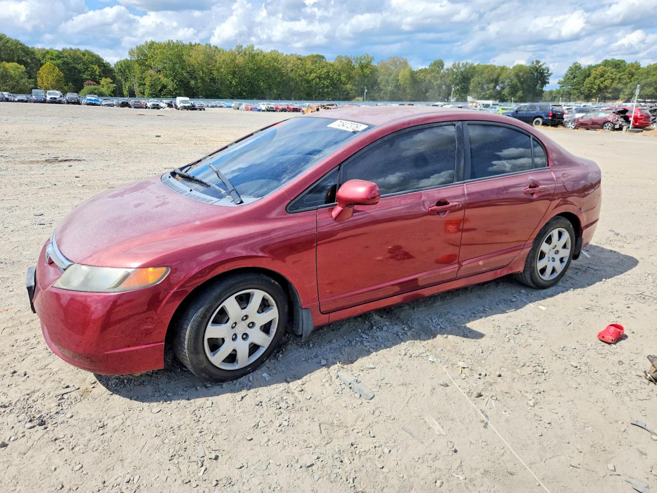 2007 HONDA CIVIC LX | JHMFA16567S005586 | UPCARS