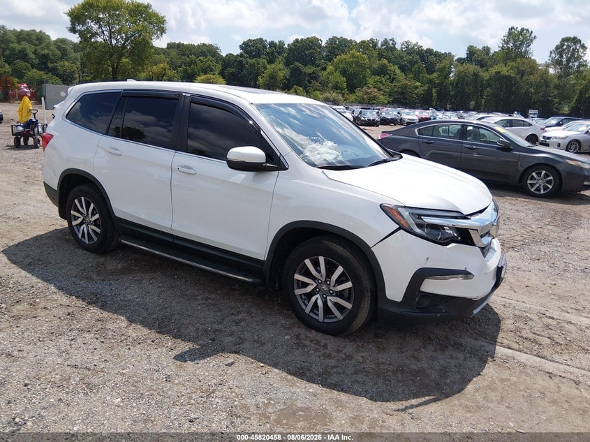 2021 HONDA PILOT 2WD EX-L | 5FNYF5H57MB023751 | UPCARS
