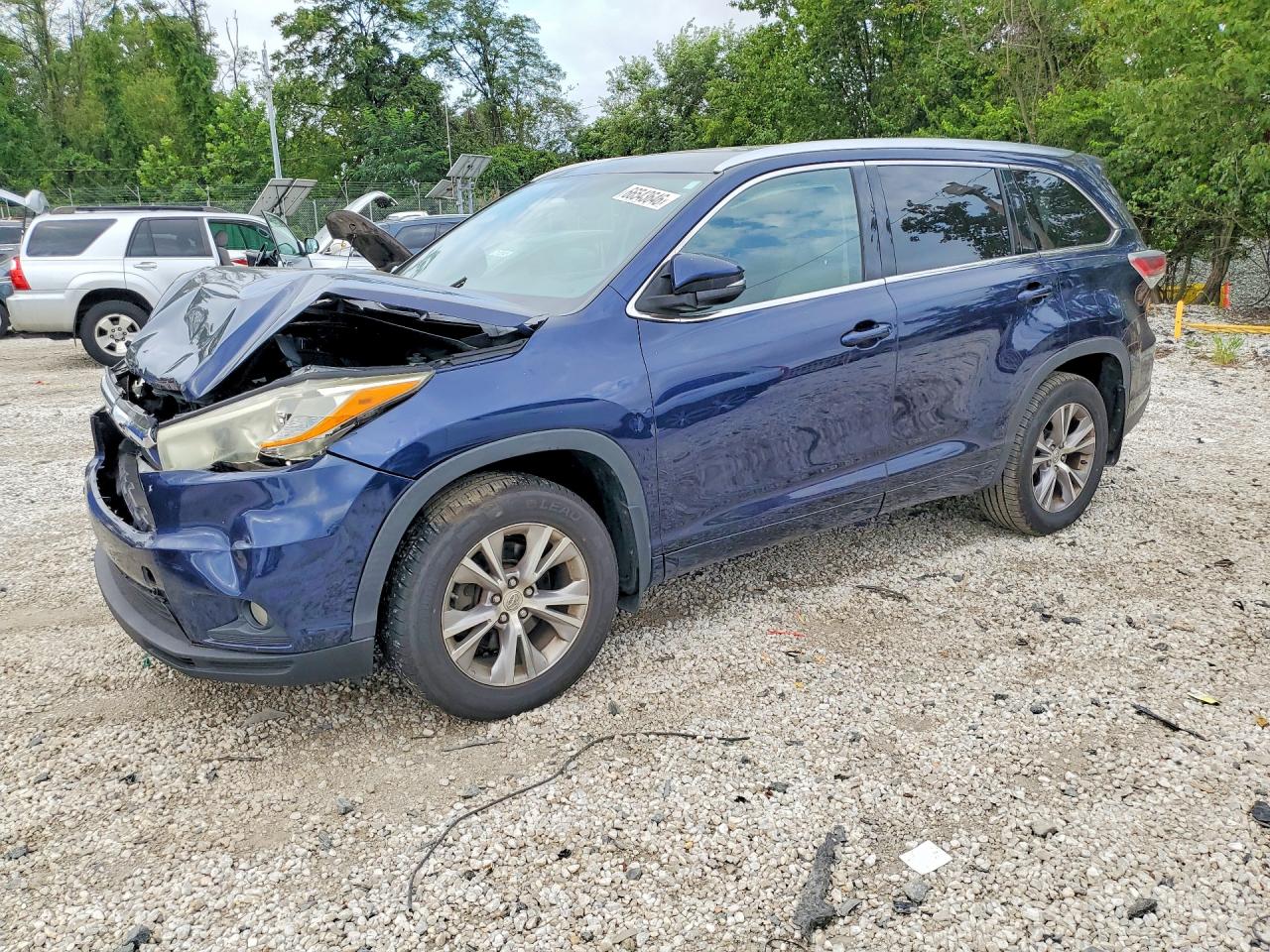 2015 TOYOTA HIGHLANDER XLE | 5TDJKRFH2FS078866 | UPCARS
