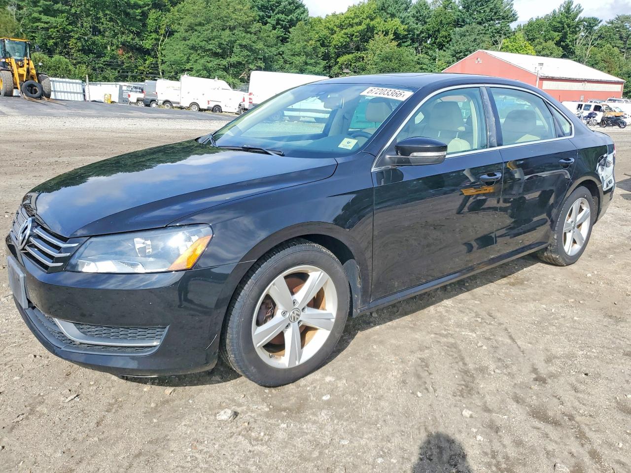 2013 VOLKSWAGEN PASSAT SE | 1VWBP7A34DC125221 | UPCARS