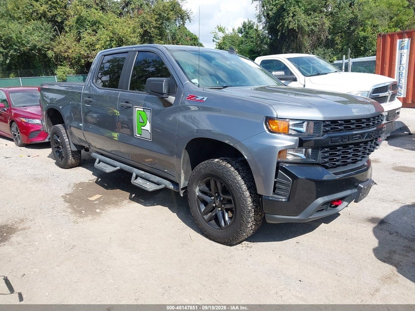 2021 CHEVROLET SILVERADO 1500 CUSTOM TRAIL BOSS | 1GCPYCEF2MZ239475 | UPCARS