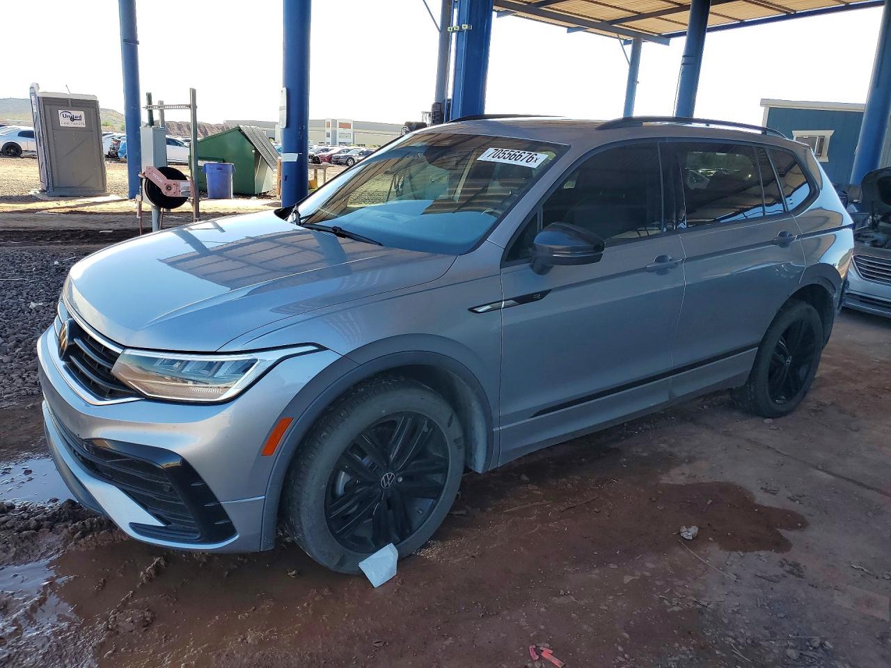 2022 VOLKSWAGEN TIGUAN SE R-LINE BLACK | 3VVCB7AX6NM094841 | UPCARS
