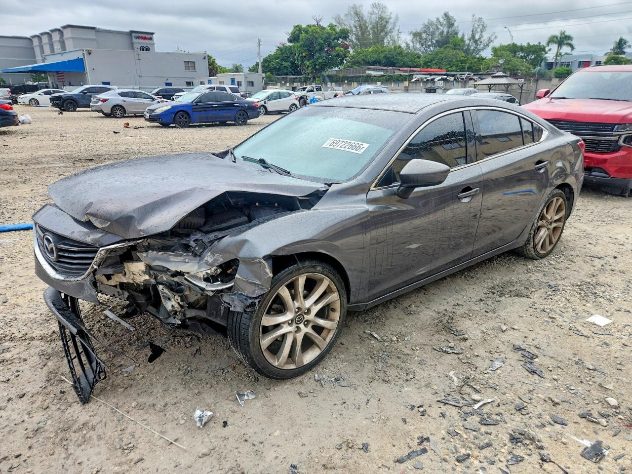 2016 MAZDA 6 TOURING | JM1GJ1V51G1481807 | UPCARS