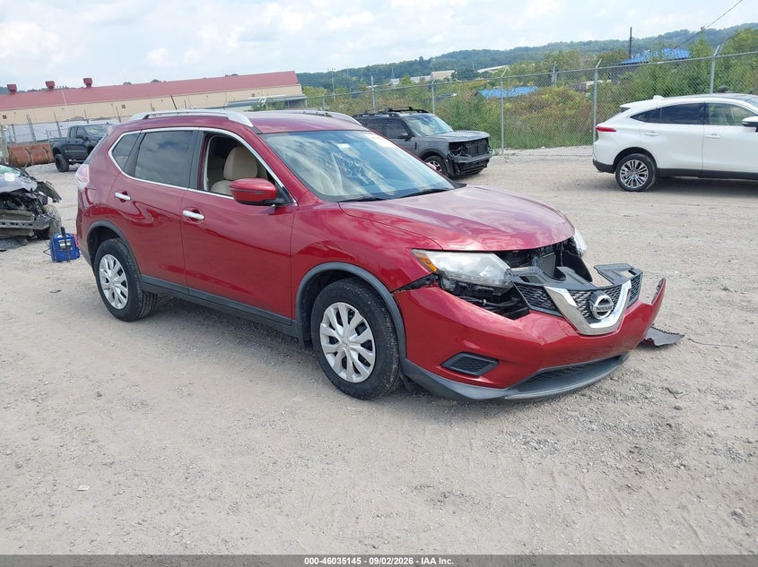 2016 NISSAN ROGUE S | KNMAT2MV1GP598064 | UPCARS