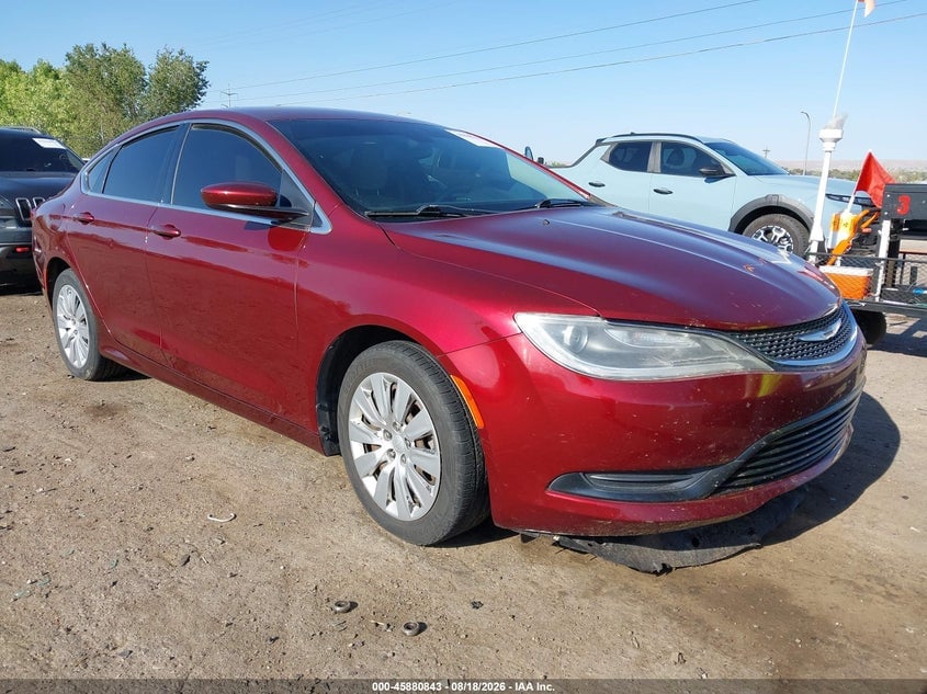 2016 CHRYSLER 200 LX | 1C3CCCFB3GN158302 | UPCARS