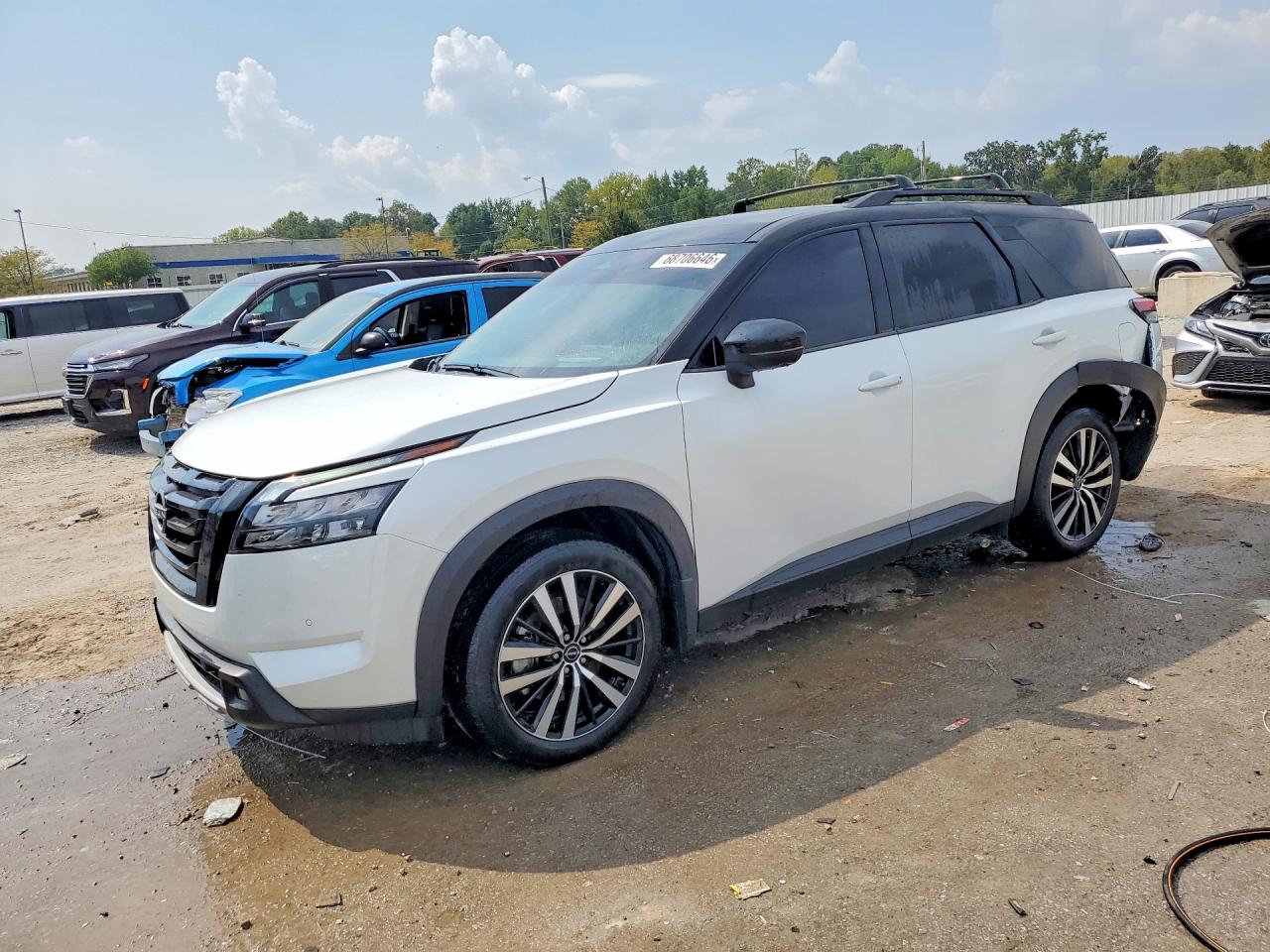 2025 NISSAN PATHFINDER PLATINUM | 5N1DR3DK2SC245545 | UPCARS