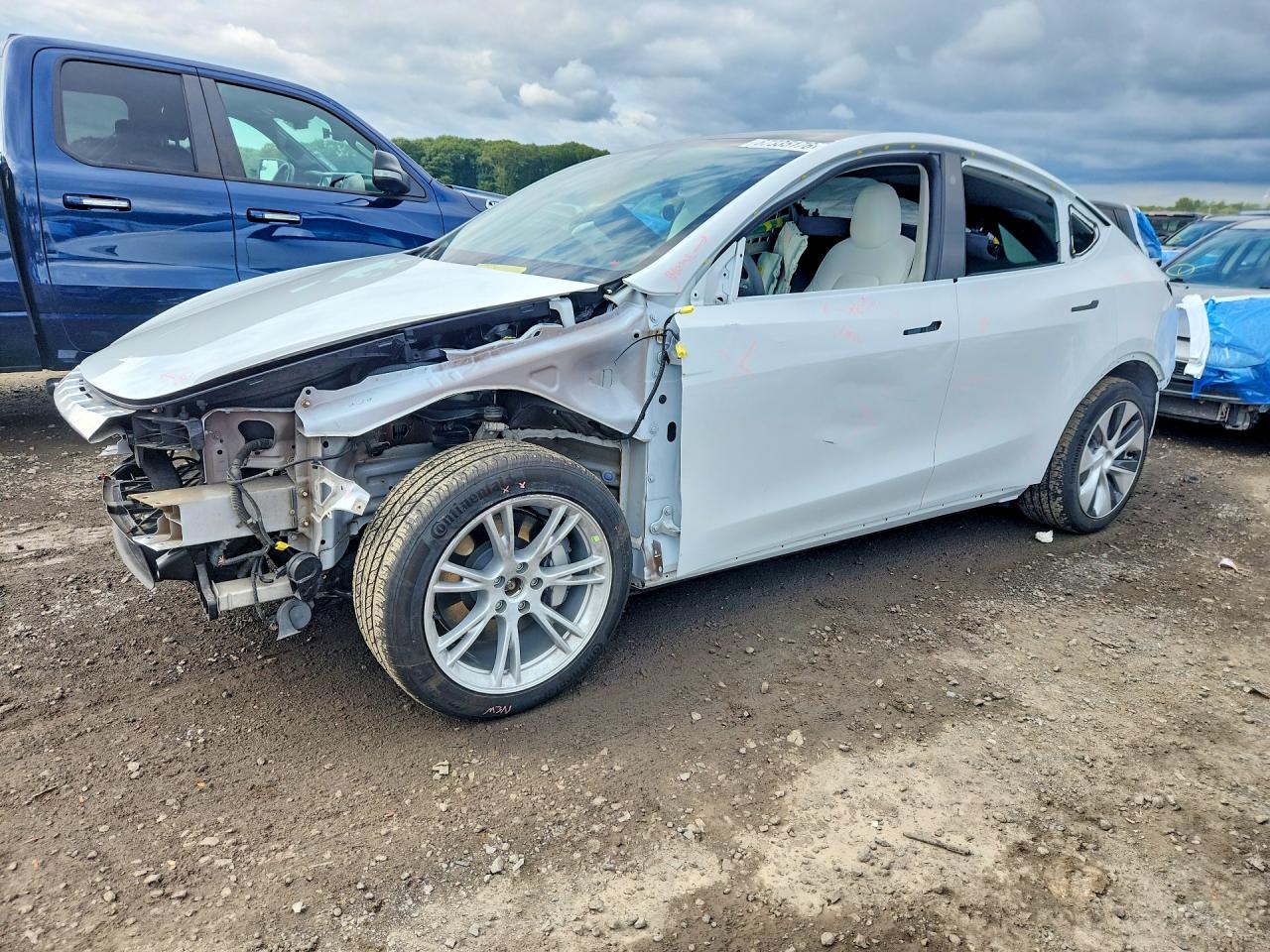 2022 TESLA MODEL Y | 7SAYGDEE4NF391210 | UPCARS