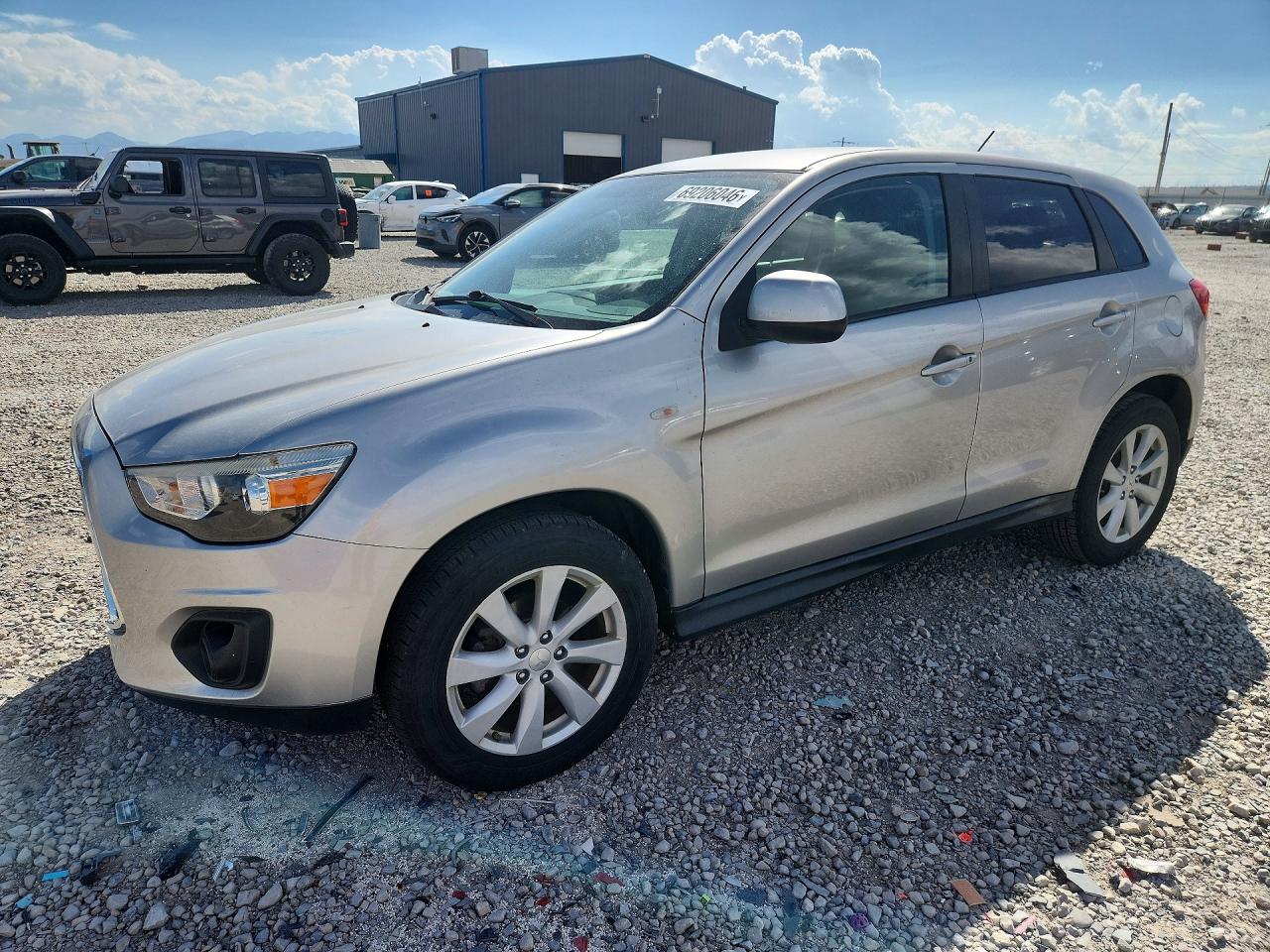 2014 MITSUBISHI OUTLANDER ES | 4A4AR3AUXEE030445 | UPCARS