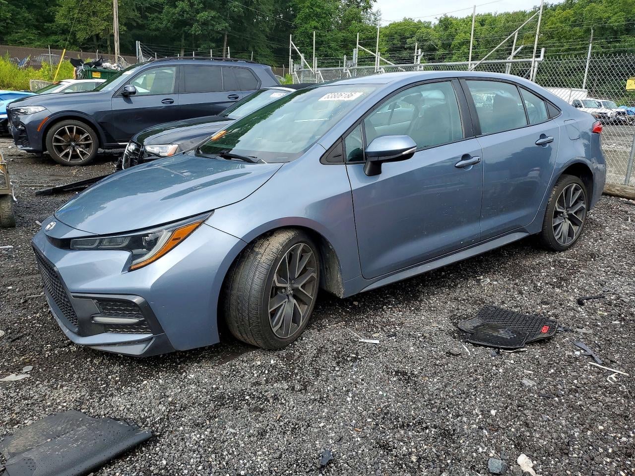 2022 TOYOTA COROLLA SE | 5YFS4MCE5NP105304 | UPCARS