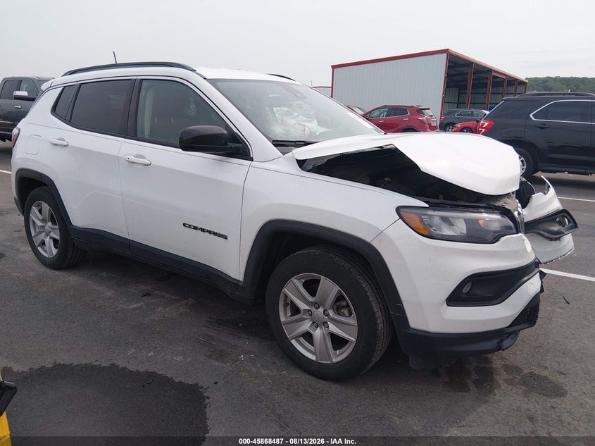 2022 JEEP COMPASS LATITUDE FWD | 3C4NJCBB5NT214415 | UPCARS
