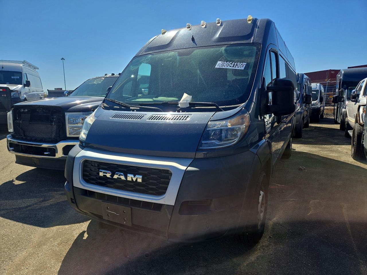 2021 RAM PROMASTER 3500 DELIVERY VAN | 3C6FRVJG7ME501058 | UPCARS