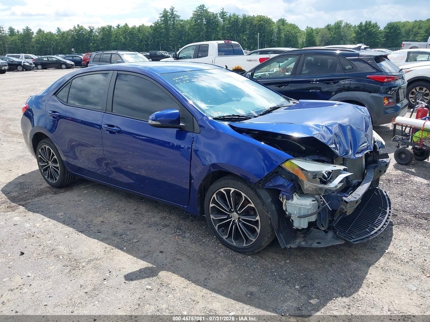 2015 TOYOTA COROLLA S PLUS | 2T1BURHE0FC366914 | UPCARS