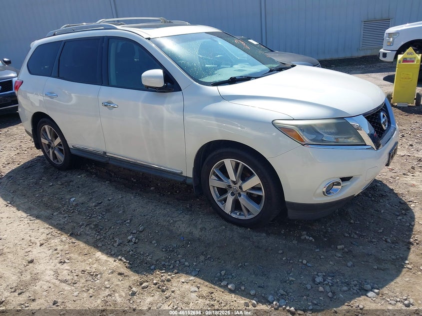 2015 NISSAN PATHFINDER PLATINUM | 5N1AR2MM7FC621144 | UPCARS