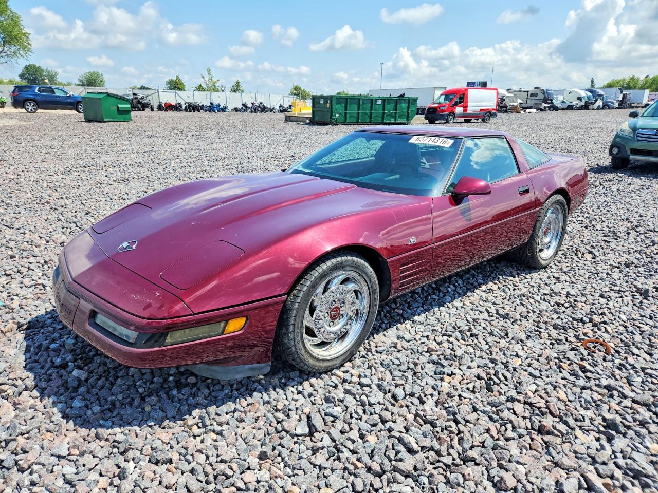 1993 CHEVROLET CORVETTE | 1G1YY23P8P5103897 | UPCARS