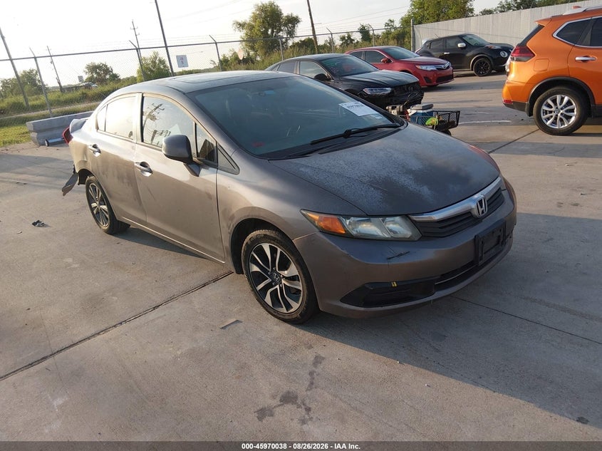 2012 HONDA CIVIC EX | 2HGFB2F8XCH586575 | UPCARS