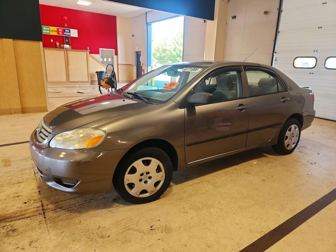 2003 TOYOTA COROLLA CE | 2T1BR32E83C029202 | UPCARS