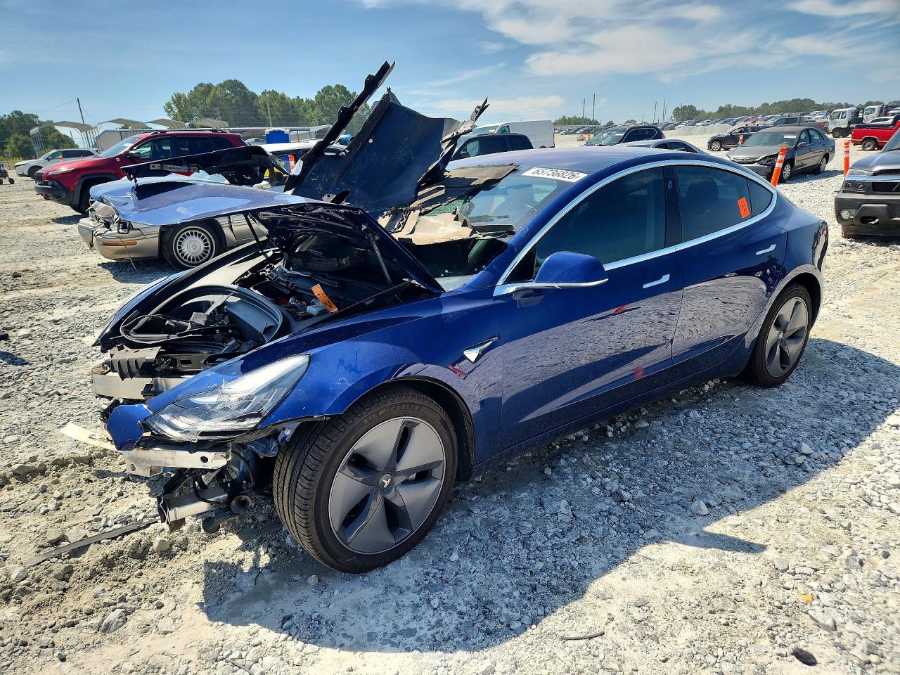 2019 TESLA MODEL 3 | 5YJ3E1EA2KF299209 | UPCARS